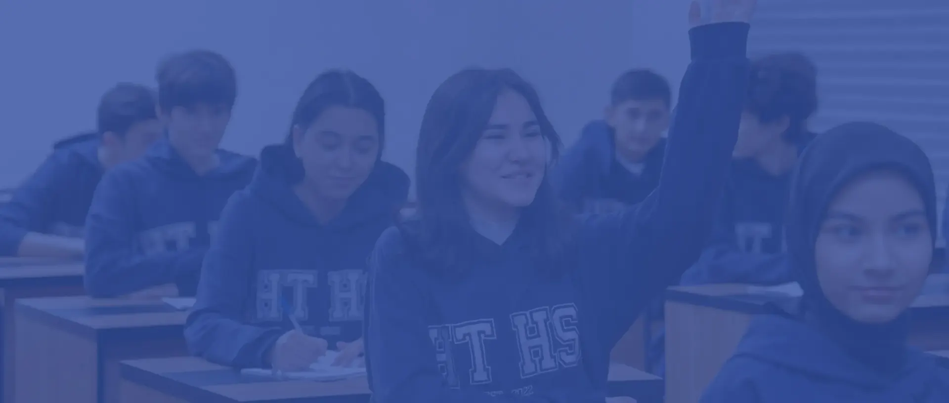 Ученики Interhouse Lyceum на занятии