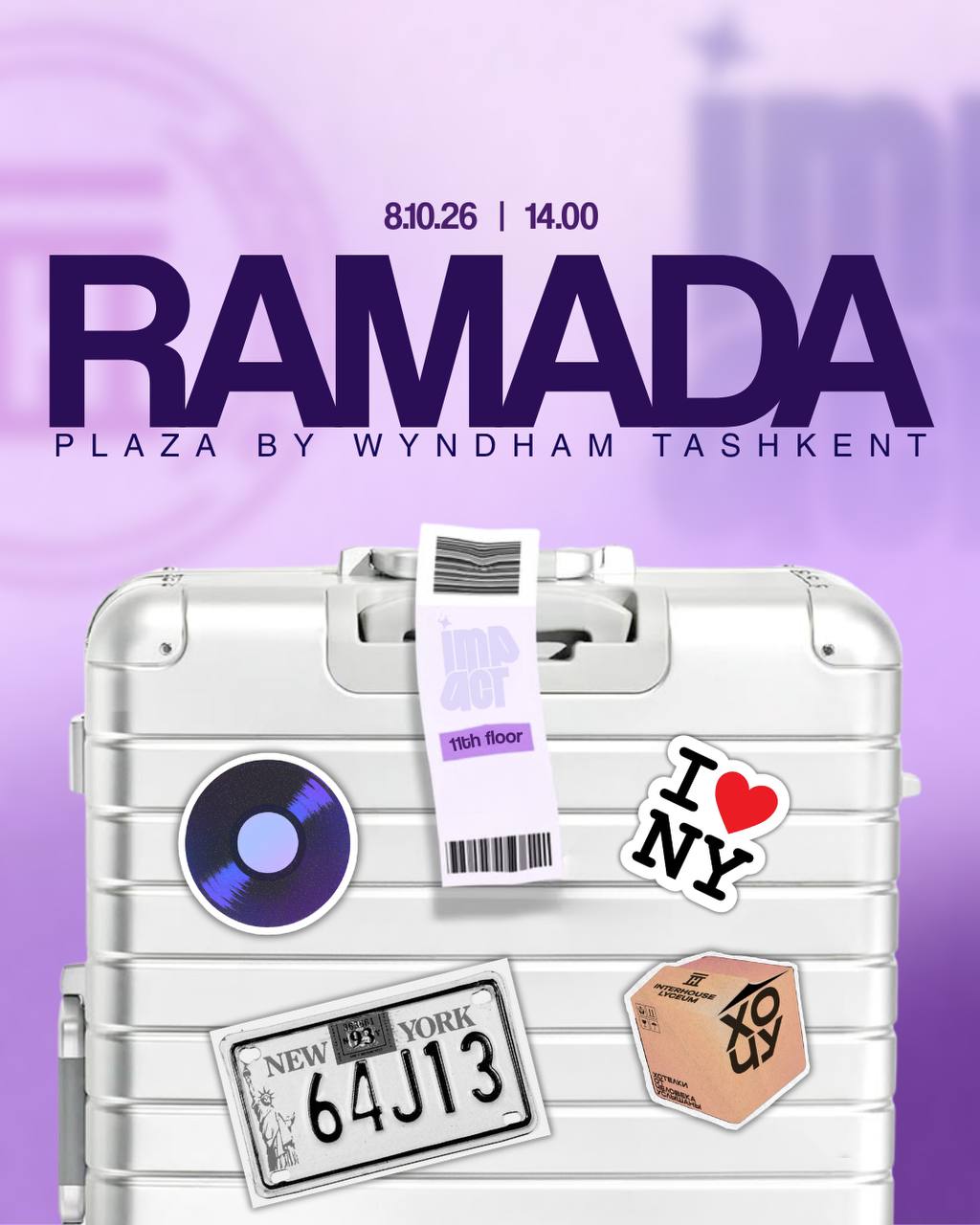 Афиша встречи с Ramada Plaza by Wyndham Tashkent