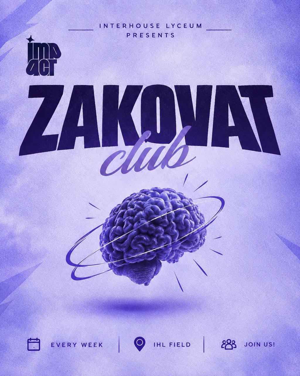 Вопрос, обсуждение, ответ: Zakovat Club собирает интеллектуальную команду IHL